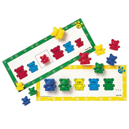 Learning Resources Three Bear Family Pattern Cards 0753